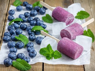 Пазл «Blueberry ice cream»
