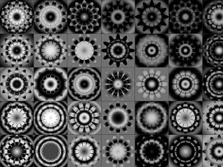 Rompecabezas «Black-and-white pattern»