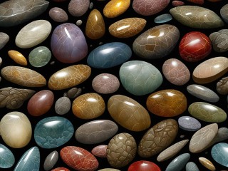 Puzzle «Decorative stones»