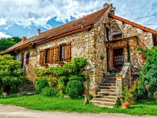 Jigsaw Puzzle «Country mansion»