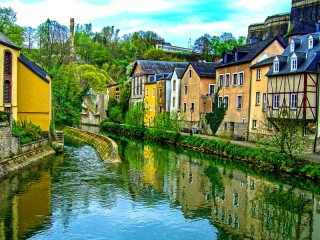 Пазл «Деревня в Люксембурге»