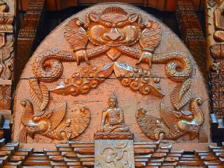 Rompecabezas «Wooden pagoda»