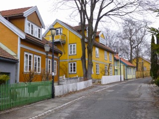 Пазл «Деревянные дома в Осло»