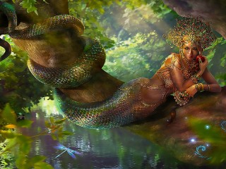 Slagalica «The snake girl»