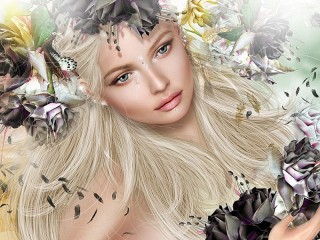 Jigsaw Puzzle «Girl»