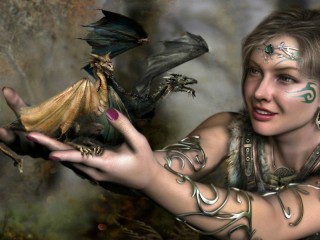 Puzzle «Lover of Dragons»