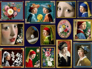 Puzzle «Girl with a pearl earring»