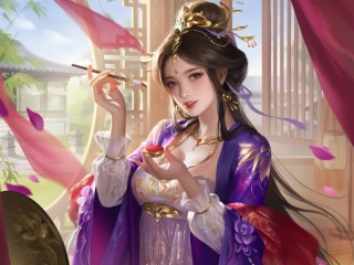 Zagadka «girl in hanfu»