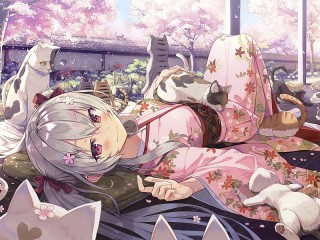 Slagalica «Girl in kimono»