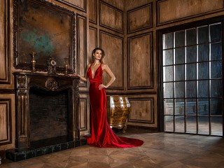 Jigsaw Puzzle «The girl in the red»