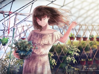 パズル «The girl in the greenhouse»