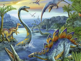 Jigsaw Puzzle «Dinozavri»