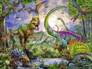 Jigsaw Puzzle «Dinosaurs»