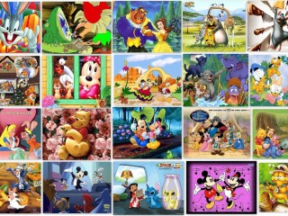 Puzzle «Disney collage.»
