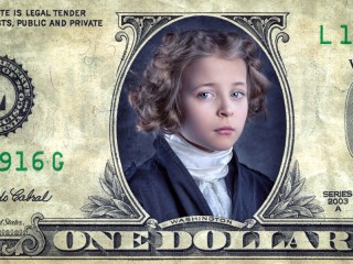 Jigsaw Puzzle «Dollar for the kids»