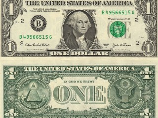 Пазл «Долларовая купюра»