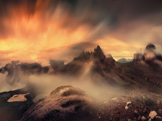 Quebra-cabeça «Dolomitovie Alpi»