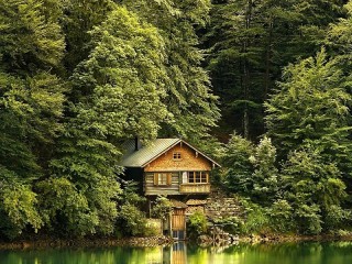 Пазл «The lake house»