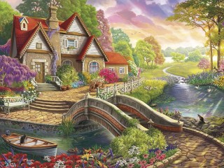パズル «house by the river»
