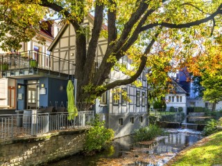 Jigsaw Puzzle «house by the stream»