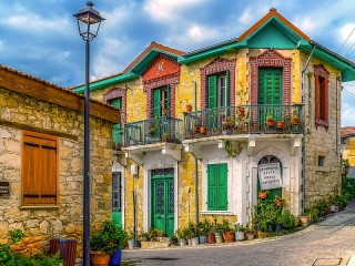 Jigsaw Puzzle «House in Larnaca»