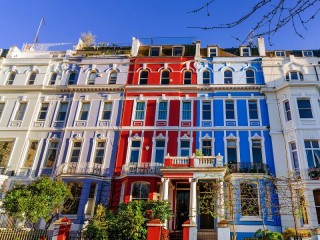 Quebra-cabeça «Houses in Notting Hill»