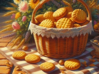 Jigsaw Puzzle «Homemade cookies»