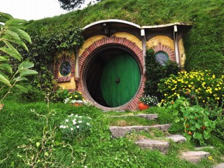 Quebra-cabeça «Hobbit house»