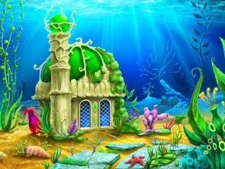 Jigsaw Puzzle «House under water»