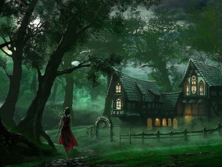 Puzzle «House in the forest»