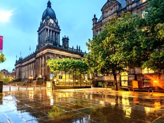 Jigsaw Puzzle «Rain in Leeds»