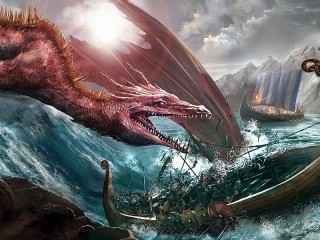 Пазл «Dragon Drakkar»