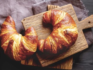 Jigsaw Puzzle «Two croissants»