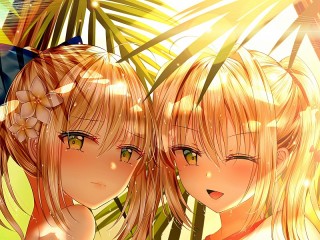 パズル «Two blondes»