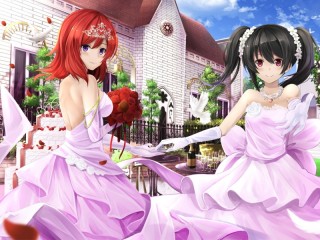 Jigsaw Puzzle «two girls»