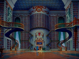 Jigsaw Puzzle «Two in the library»
