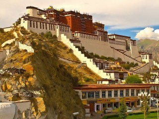 Rompecabezas «Palace in Tibet»