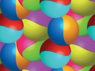 Jigsaw Puzzle «Bicolor balloons»