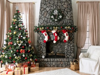 Zagadka «Fir tree by fireplace»