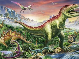 Jigsaw Puzzle «Age of dinosaurs»