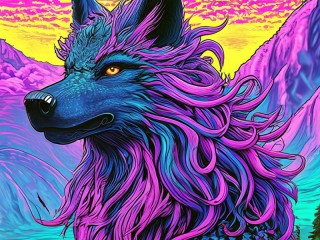 Rätsel «fantasy wolf»