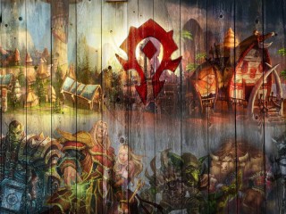 Jigsaw Puzzle «Fantasy on the fencing»