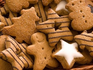 Jigsaw Puzzle «Curly biscuits»