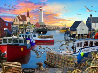 Puzzle «Fishing Cove»