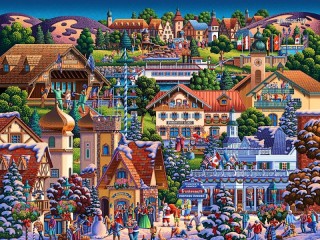 Jigsaw Puzzle «Frankenmuth»