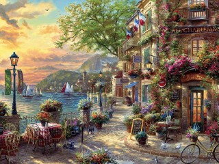 Jigsaw Puzzle «french riviera»