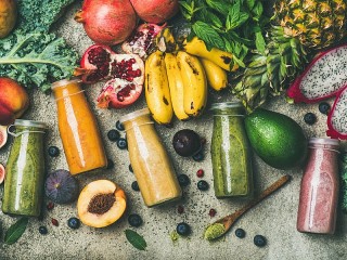 Jigsaw Puzzle «Fruit and smoothies»