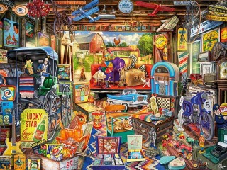 Jigsaw Puzzle «Garage stuff»
