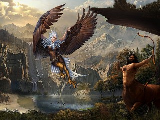 Rompicapo «Harpy and centaur»