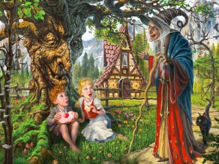 Quebra-cabeça «Hansel and Gretel»
